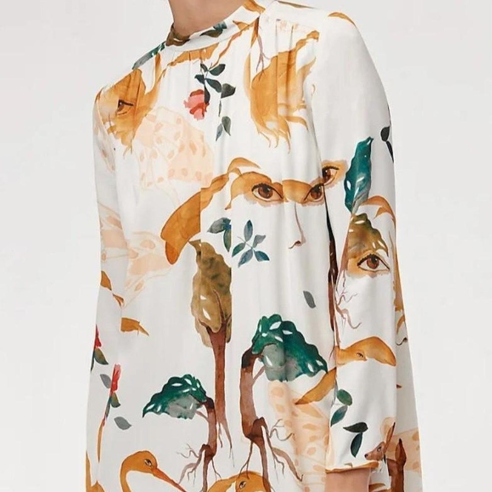 Wearable art Aritzia Classy Wilfred Barossa dress stunning NWT